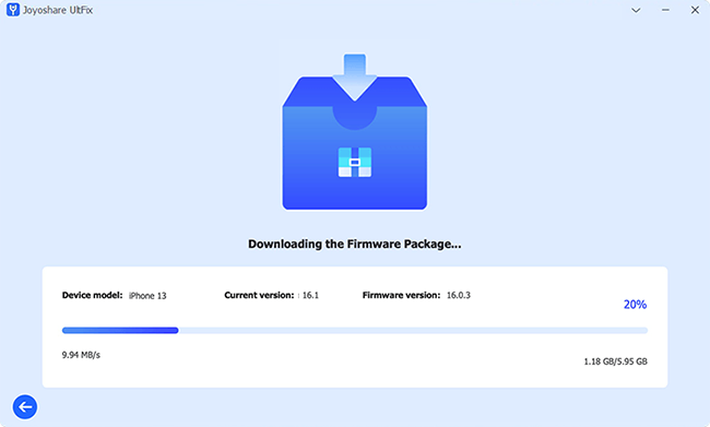 download the firmware package